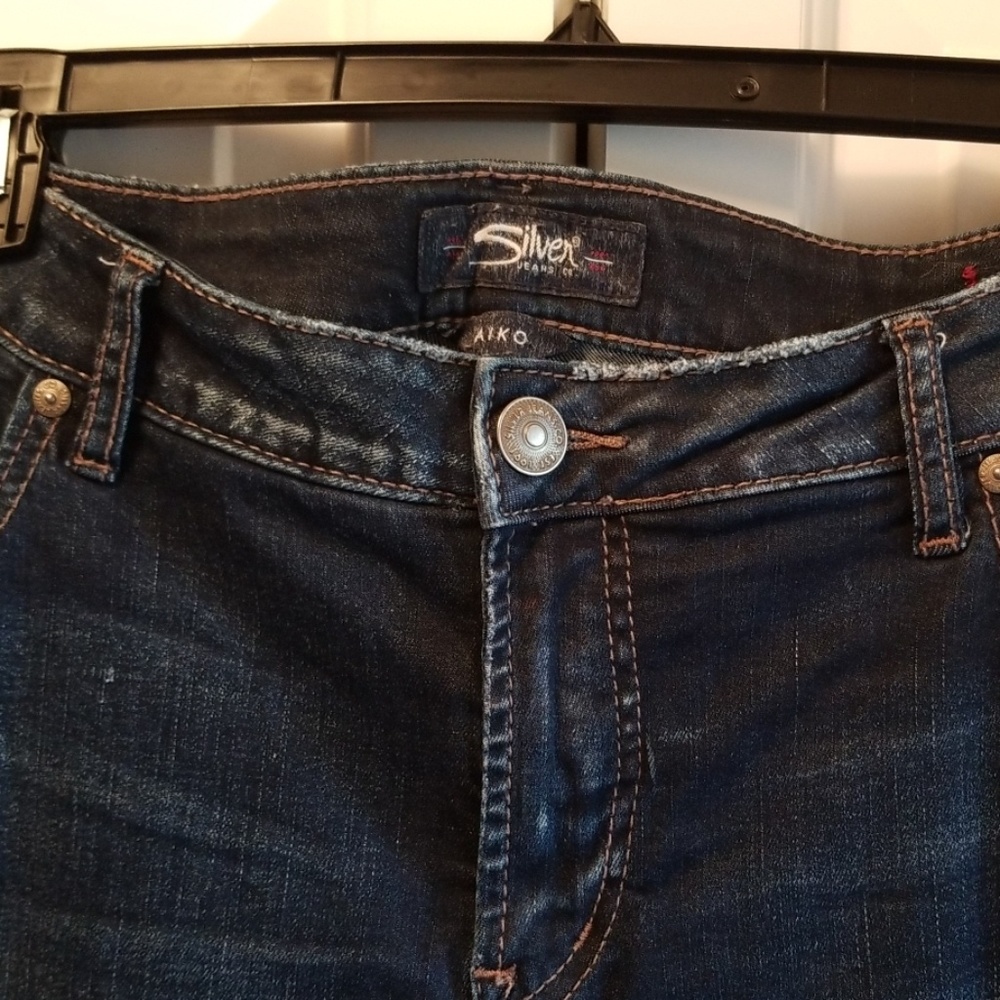 Silver Aiko (Mid Skinny) Jeans